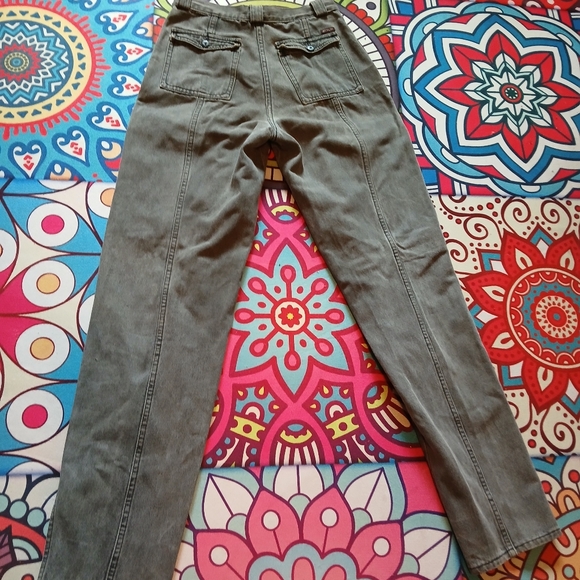 Vintage 80's faded black Cotler (brand) Flight Pants Size 30 - Picture 6 of 7